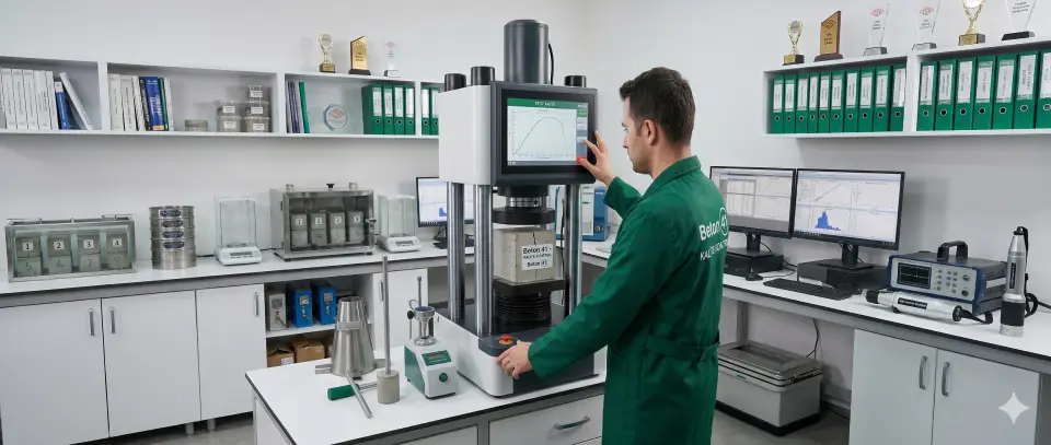 Hazır Beton Üretimi beton uretimi lab